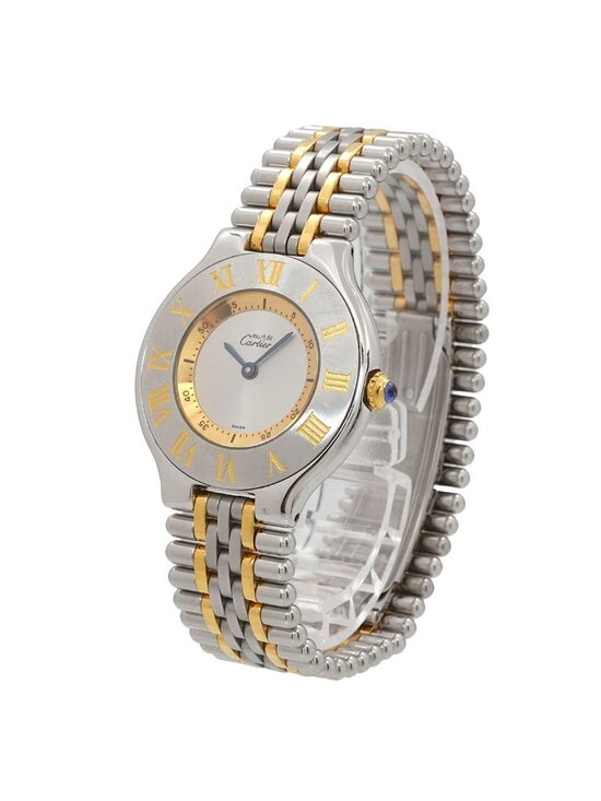 Cartier Must 21 Vantian Vintage Boys Watch Silver Quartz main image 6